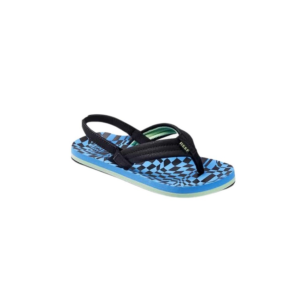 Reef Ahi Swell Checkers Flip Flop - Boys Flip Flop