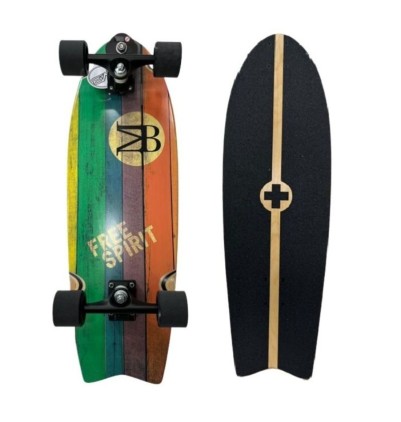 SurfSkate Manual Rasta 31'