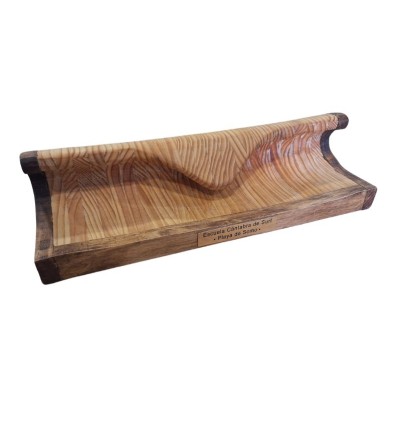 Wooden Wave Hand Work L