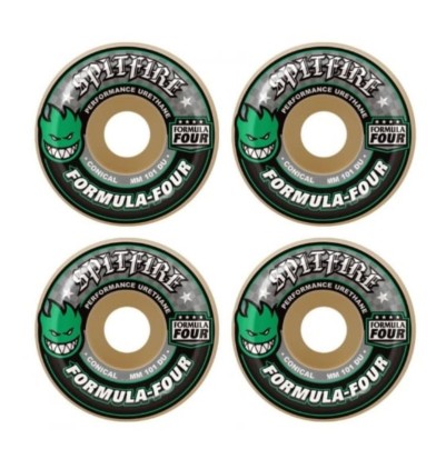 Spitfire Grn Prnt Wheels