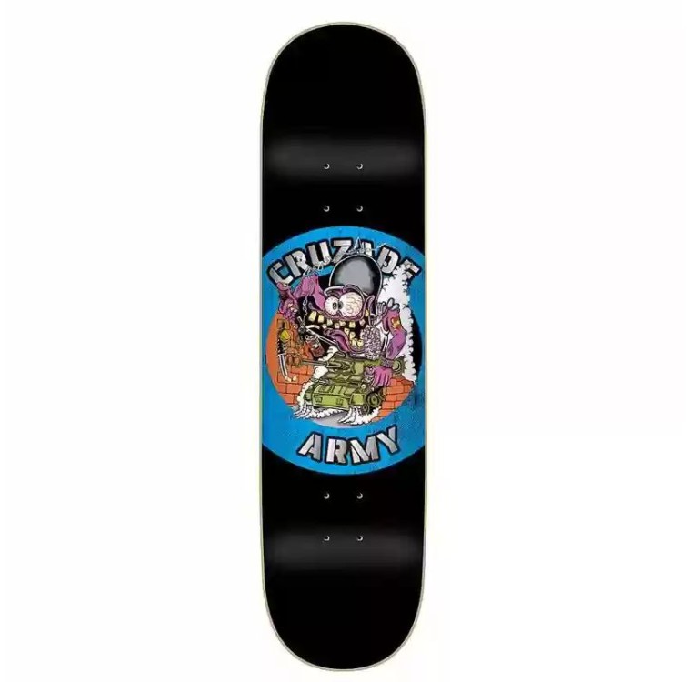 Cruzade Army Tank 8' Skateboard Deck - Skateboards